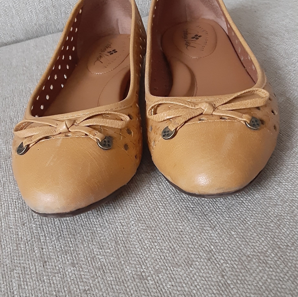 Patricia Nash Bettina leather flat shoes - Picture 2 of 10